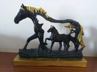 Showpiece Black Horse  - Mine Shaft