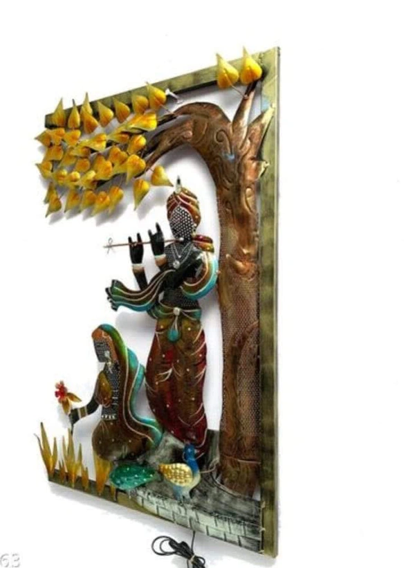 Radha Krishna Wall Art  - 22 X 31" Inches