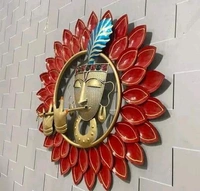 Wall Art Krishna Bansuri  - 20 X 20" Inches