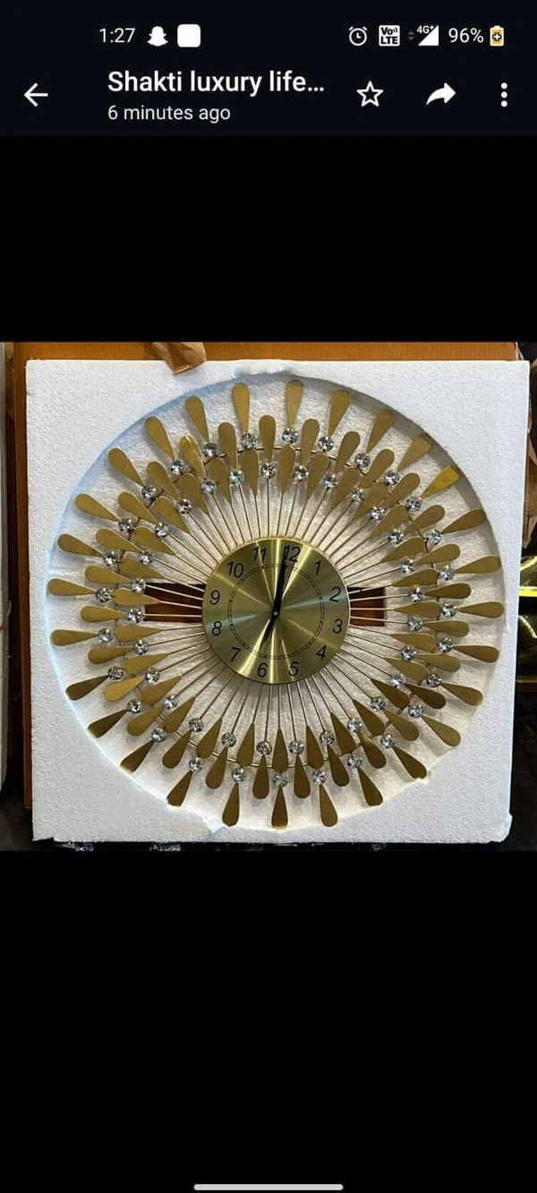 Wall Clock 54070 - 24 Inches