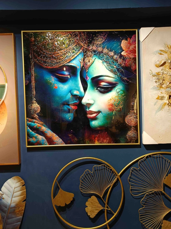 Radhe Krishna  - 32 X32 Inch