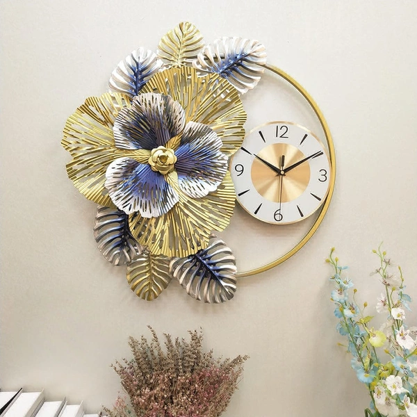 Wall Clock Code -2068A - Size: 25x22 Inch