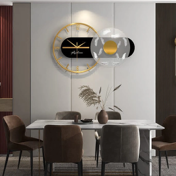 Wall Clock Code 21129-80 - 25x15 Inch
