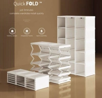 Foldebal Almira With Door  - White, 5×3 Feet