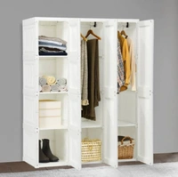 Foldebal Almira With Door  - White, 5×3 Feet