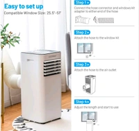 Mini Ace, Cooling Portable with 3 Speed - White, 30.31.75 x 69.85 cm; 20.41 kg