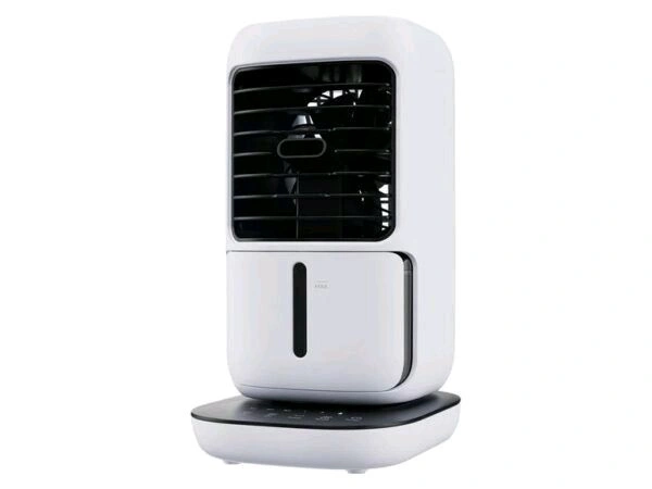 Portable Mini AC Cooler  with spray mist function - White, Height 24 Inch