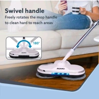  Regency Electric Spin Mop for Floor Cleaning, Mopping, Automatic - 33.5 x 16.5 x 98.3 cm; 9.8 kg, White