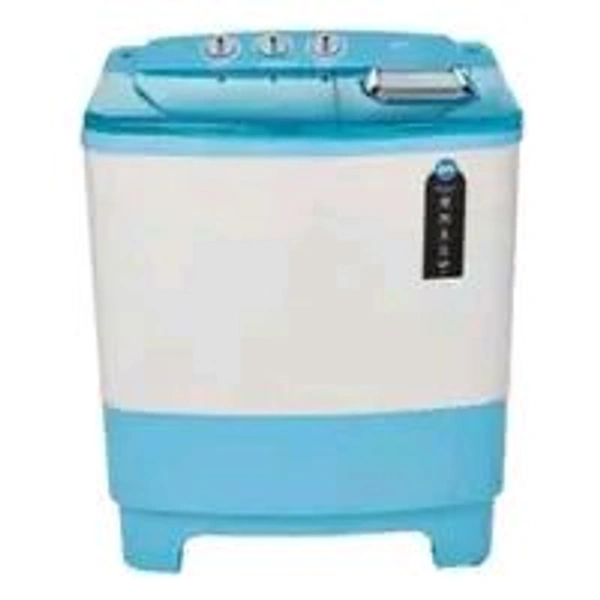 Portable mini Washing Machine Semi Automatic  - White, 4kg