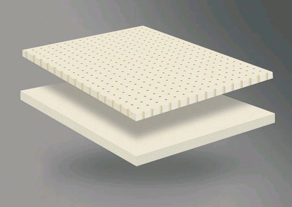 Warm Mattress, Memory Foam Mattress, 93% Latex High Content, 7 Areas to Protect Ridge, Disperse Pressure, Honeycomb Vent, Bamboo Charcoal Latex Mattress  - White, Thickness 4 Inch Double