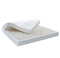 Warm Mattress, Memory Foam Mattress, 93% Latex High Content, 7 Areas to Protect Ridge, Disperse Pressure, Honeycomb Vent, Bamboo Charcoal Latex Mattress  - White, Thickness 4 Inch Double