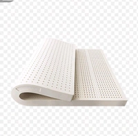 Warm Mattress, Memory Foam Mattress, 93% Latex High Content, 7 Areas to Protect Ridge, Disperse Pressure, Honeycomb Vent, Bamboo Charcoal Latex Mattress  - White, Thickness 4 Inch Double