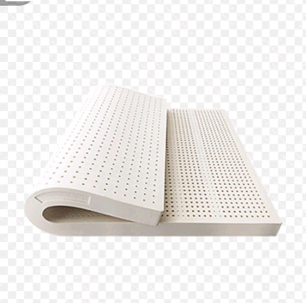 Warm Mattress, Memory Foam Mattress, 93% Latex High Content, 7 Areas to Protect Ridge, Disperse Pressure, Honeycomb Vent, Bamboo Charcoal Latex Mattress  - White, Thickness 4 Inch Double
