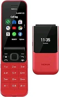 Nokia Flip Feature Phone Dual Sim Led Flash 5G LTE Mobile  - White