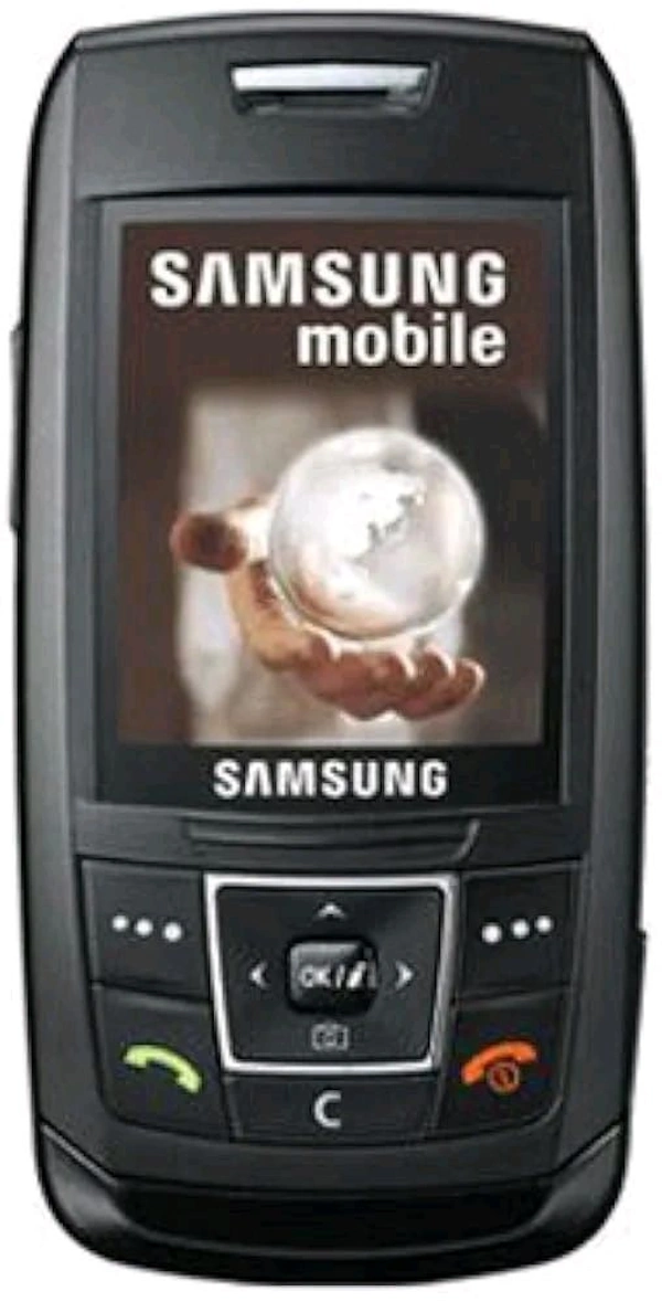 Samsung Mobile Phone (VGA Camera, Bluetooth,  - Red