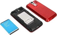 Samsung Mobile Phone (VGA Camera, Bluetooth,  - Red