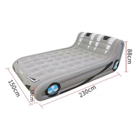Air Bed Auto Portatile Comfort Floccato Model Bd87261661 - Blue, Double Bed