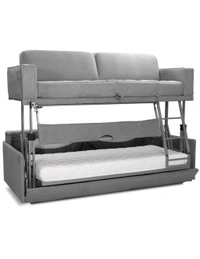 Moden Folding Sofa Bunk Bed Living Room Sofa Bunk Bed Model Bs453422 - 226×100×95 Cm, Dorado