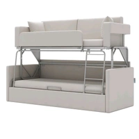 Moden Folding Sofa Bunk Bed Living Room Sofa Bunk Bed Model Bs453422 - 226×100×95 Cm, Dorado