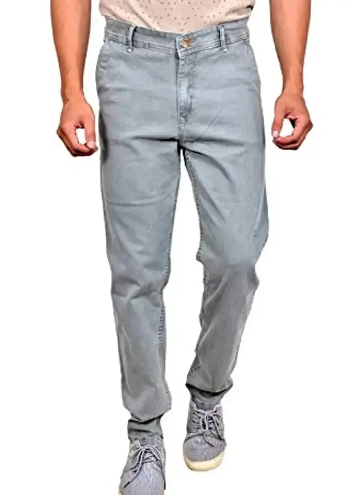 Denim Medium Rise Jeans For Men