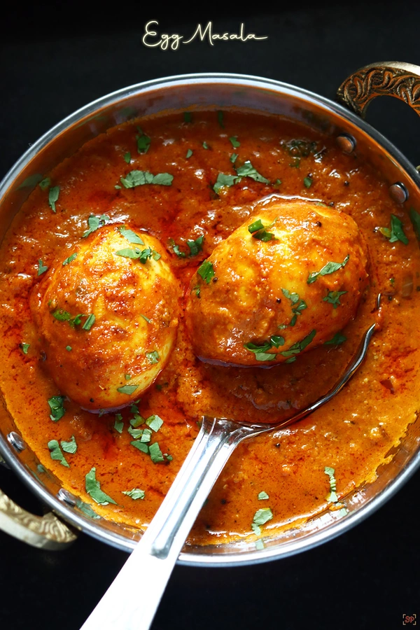 Egg Curry Dhaba Style