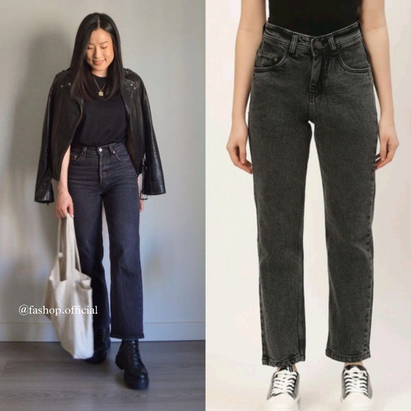 Straight Boyfriend Jeans