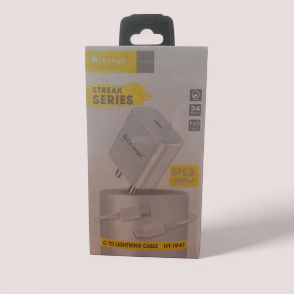Hitage PD-35W iPhone Charger  - White