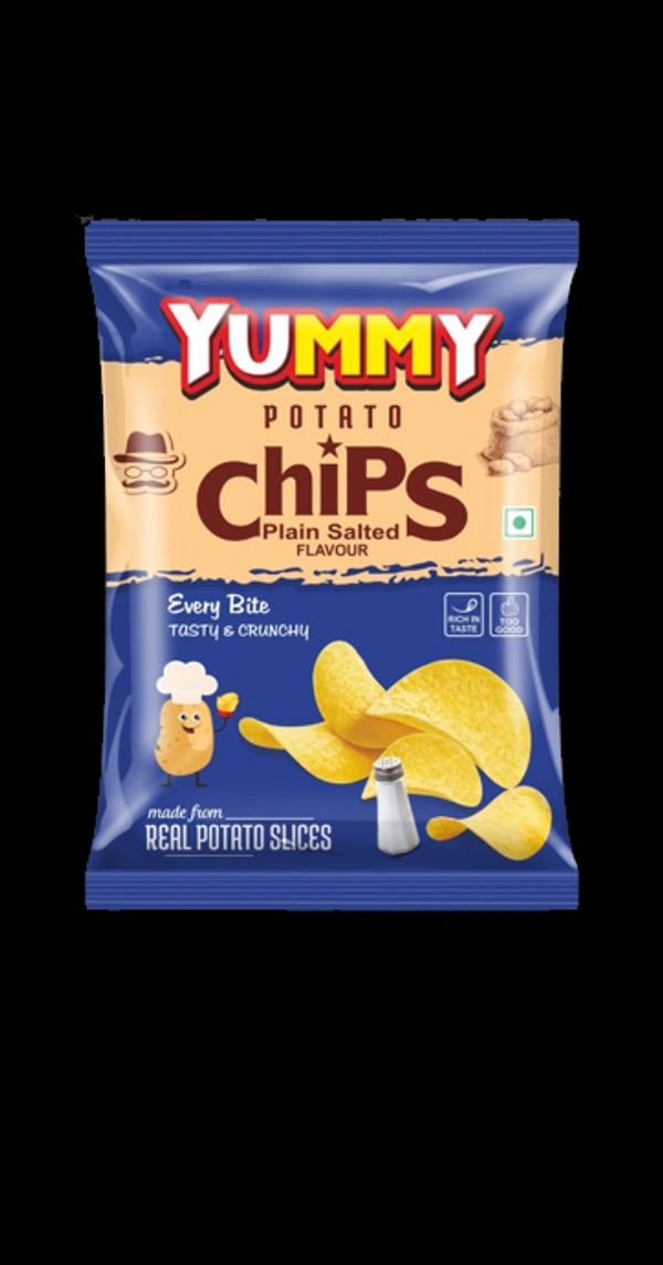 YUMMY POTATO CHIPS (PLAIN SALTED) - Blue