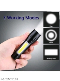 Catalog Name:*Ravishing Flash Lights*Material: MetalNet Quantity (N): 1Product Length: 4.5 cmProduct Height: 9.5 cmProduct Breadth: 4 cmDispatch: 1 Day*Proof of Safe Delivery! Click to know on Safety Standards of Delivery Partners- https://ltl.sh/y_nZrAV3 - Black