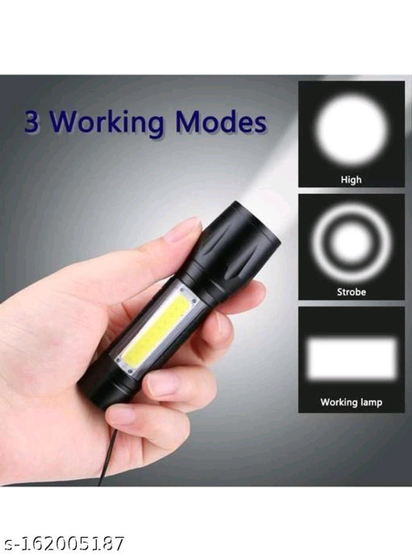 Catalog Name:*Ravishing Flash Lights*Material: MetalNet Quantity (N): 1Product Length: 4.5 cmProduct Height: 9.5 cmProduct Breadth: 4 cmDispatch: 1 Day*Proof of Safe Delivery! Click to know on Safety Standards of Delivery Partners- https://ltl.sh/y_nZrAV3 - Black