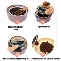 Mini Grinder Stainless Steel Herbs Spices Nuts Grain Grinder | Seasoning Spices Mill Powder Machine | Kitchen Tool & AccessoriesName: Mini Grinder Stainless Steel Herbs Spices Nuts Grain Grinder | Seasoning Spices Mill Powder Machine | Kitchen Tool & AccessoriesCups: 1Type: Coffee Bean GrinderProduct Breadth: 0.5 CmProduct Height: 10 CmProduct Length: 10 CmNet Quantity (N): Pack Of