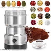 Mini Coffee Grinder Electric Stainless Steel  Name: Mini Coffee Grinder Electric Stainless Steel  Type: ElectricProduct Breadth: 8.5 CmProduct Height: 10 CmProduct Length: 10 CmNet Quantity (N): Pack Of 1mini grindermini grinder machine for kitchenmini grinder machinemini grinder toolmini grinder mixermini grinder for kitchenmini grinder machine toolsmini grinder juicermini grinder