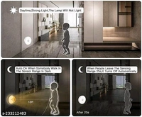Motion Sensor Light for Home with USB Charging Wireless Self Adhesive LED Nightlight Rechargeable Body Sensor Wall Light for Hallway, Wardrobe, Bedroom, Stairs ,Bathroom, Kitchen, Basement, Cupboard, Garage (Cool White, Pack of 1)Name: Motion Sensor Light for Home with USB Charging Wireless Self Adhesive LED Nightlight Rechargeable Body Sensor Wall Light for Hallway, Wardrobe, Bedr