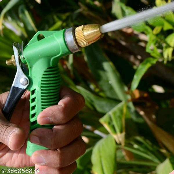 Multi Purpose High Pressure Water Sprayer With Trigger Gun Nozzle. at Rs 52 | High Pressure Gun Name: Multi Purpose High Pressure Water Sprayer With Trigger Gun Nozzle. at Rs 52 | High Pressure Gun Material: PlasticNumber Of Sprayer: 1Product Breadth: 4 CmProduct Height: 5 CmProduct Length: 5 CmNet Quantity (N): Pack Of 1Country of Origin: India