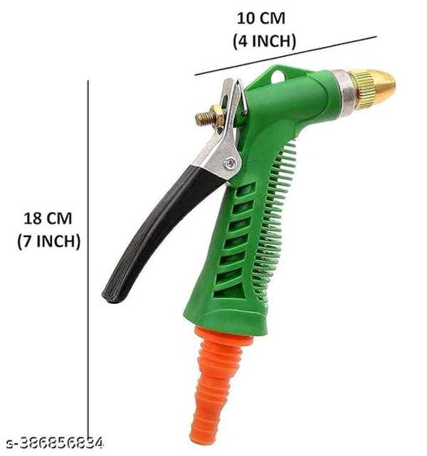 Multi Purpose High Pressure Water Sprayer With Trigger Gun Nozzle. at Rs 52 | High Pressure Gun Name: Multi Purpose High Pressure Water Sprayer With Trigger Gun Nozzle. at Rs 52 | High Pressure Gun Material: PlasticNumber Of Sprayer: 1Product Breadth: 4 CmProduct Height: 5 CmProduct Length: 5 CmNet Quantity (N): Pack Of 1Country of Origin: India