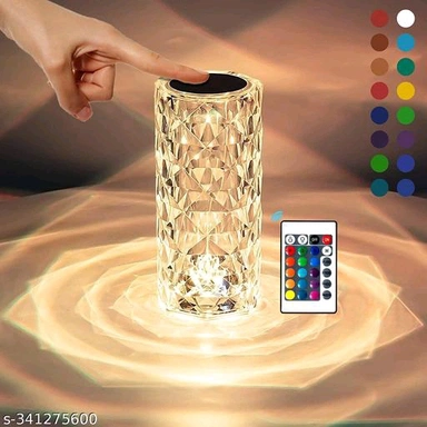 Crystal Rose Table Lamp