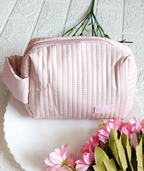 Light Pink Vanity Pouch 