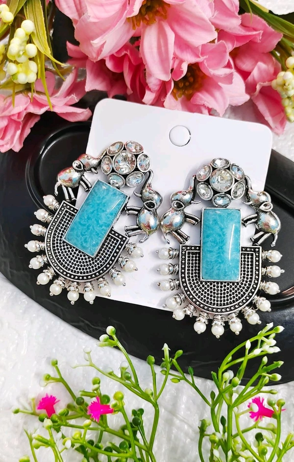 Bollywood Style Elephanta Danglers 