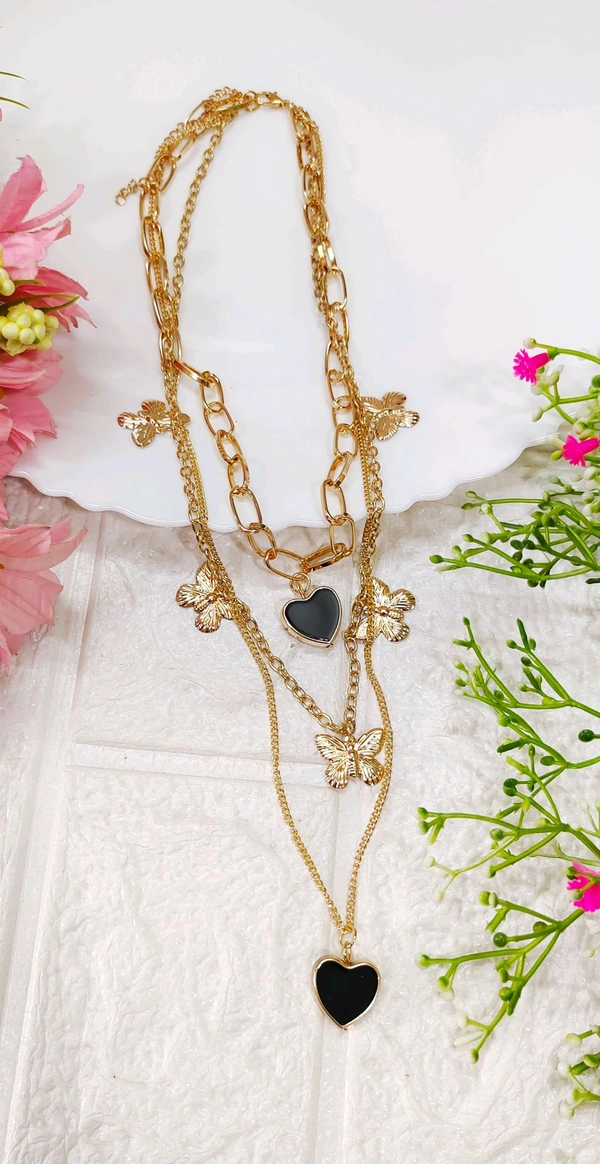 Beautiful Golden Layered Necklace 