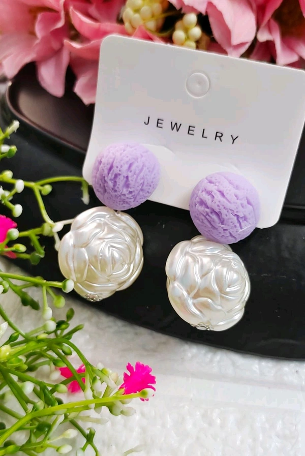 Stylish Rose Danglers 