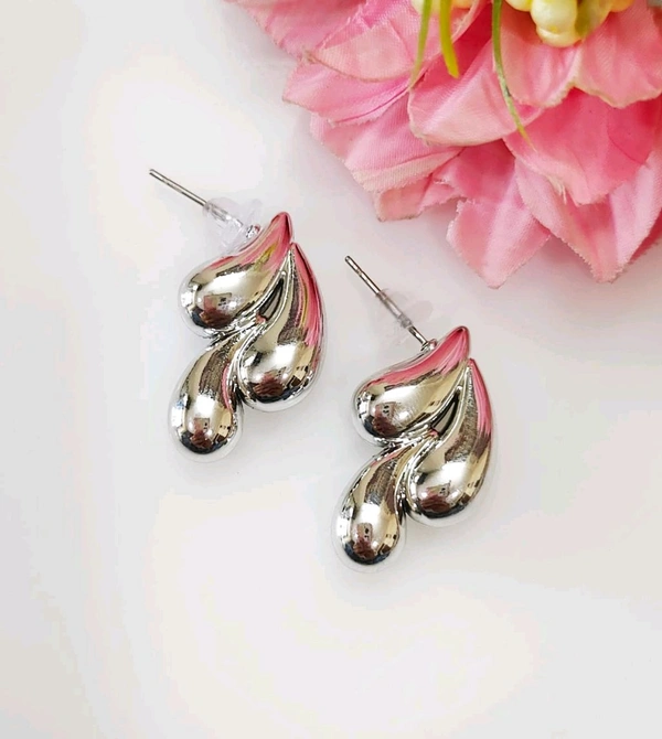 Stylish Silver Earrings 