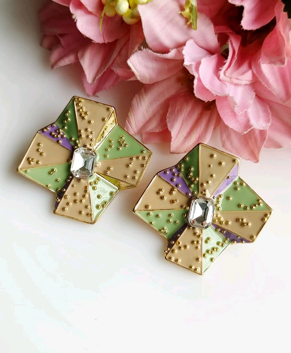 Stylish Petal Spark Quirky Studs