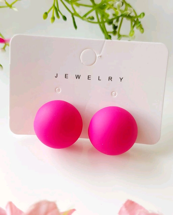 Stylish Matte Studs