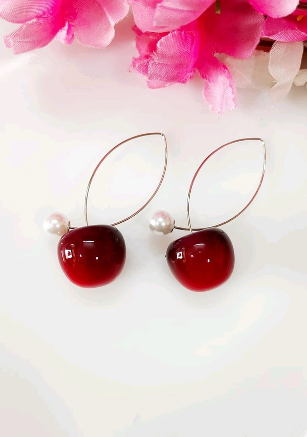 Unique Cherry Earrings 