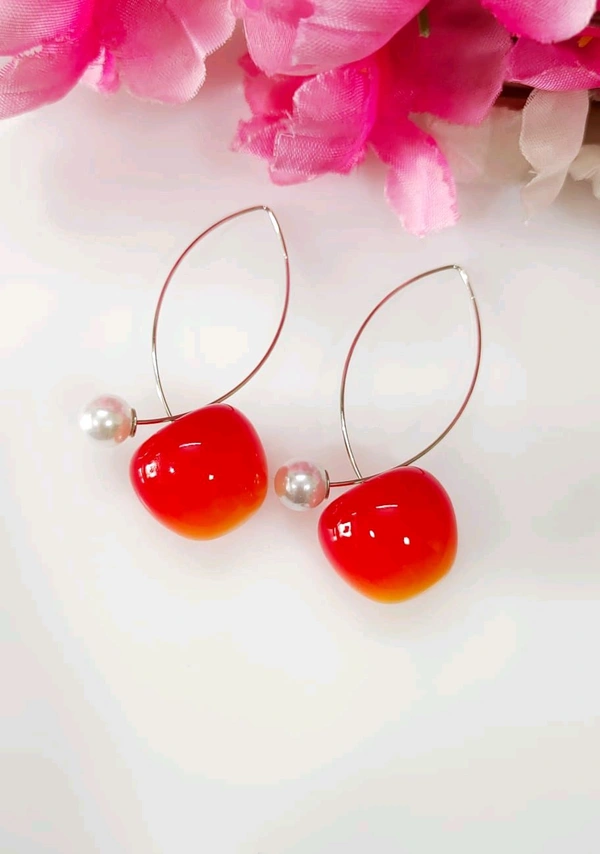 Unique Cherry Earrings 
