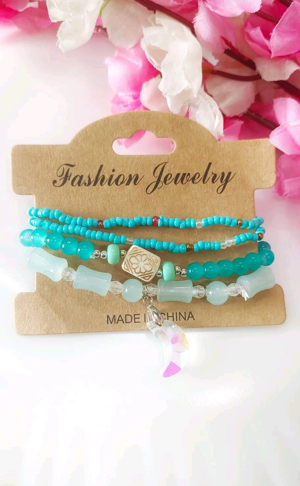 Stylish Stacked Bracelets 
