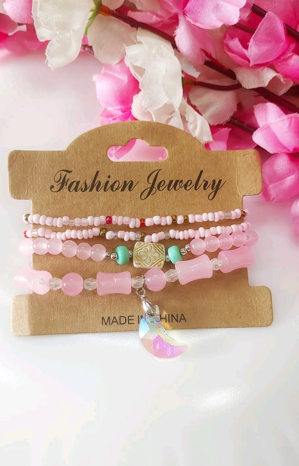 Stylish Stacked Bracelets 