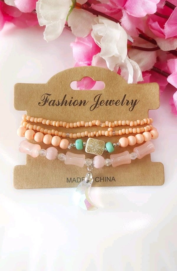 Stylish Stacked Bracelets 