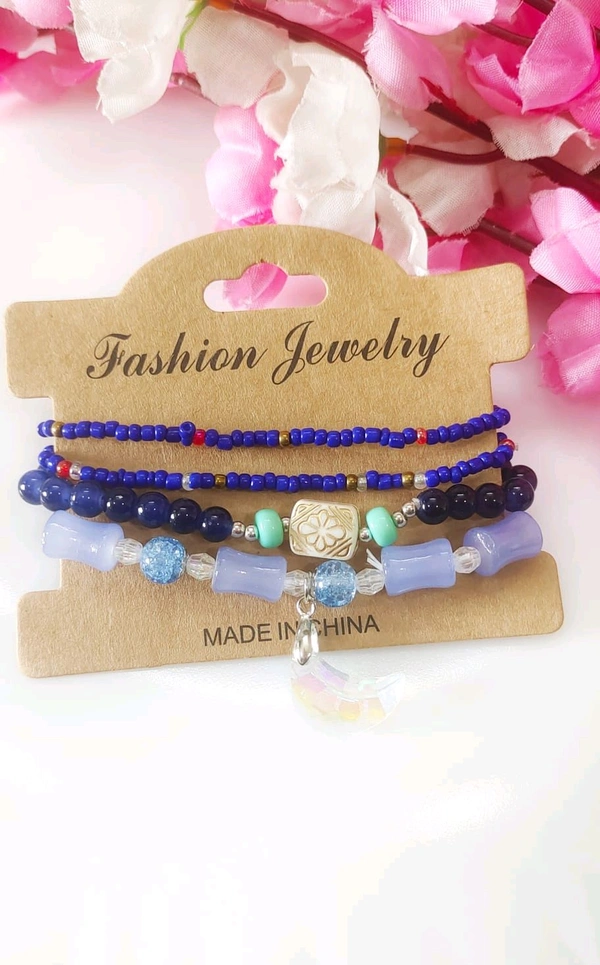 Stylish Stacked Bracelets 