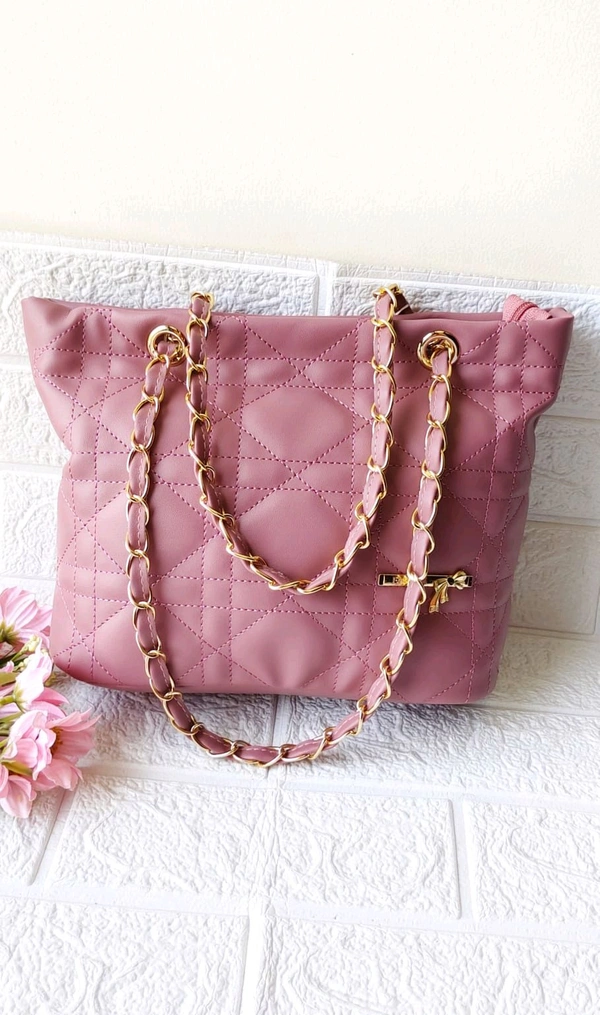 Mauve Pink Spacious Sling Bag 